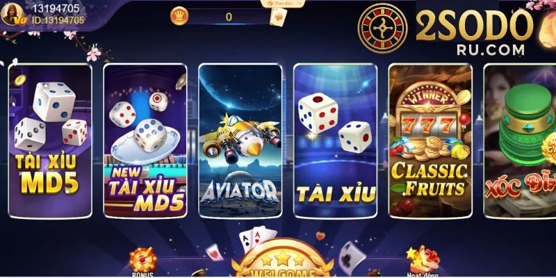 Khám phá game bài đổi thưởng tại Sodo