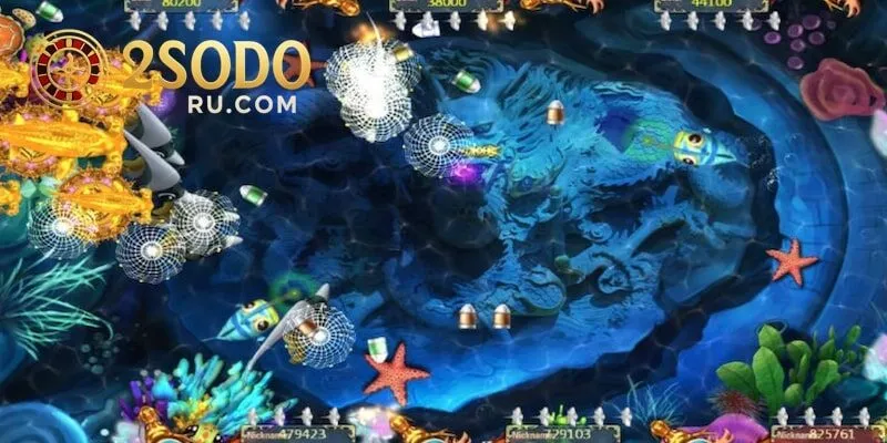 Tìm kiếm mục tiêu chuẩn trong game bắn cá đổi thưởng Sodo
